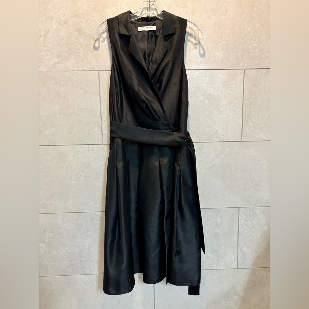 Black Satin Dress
